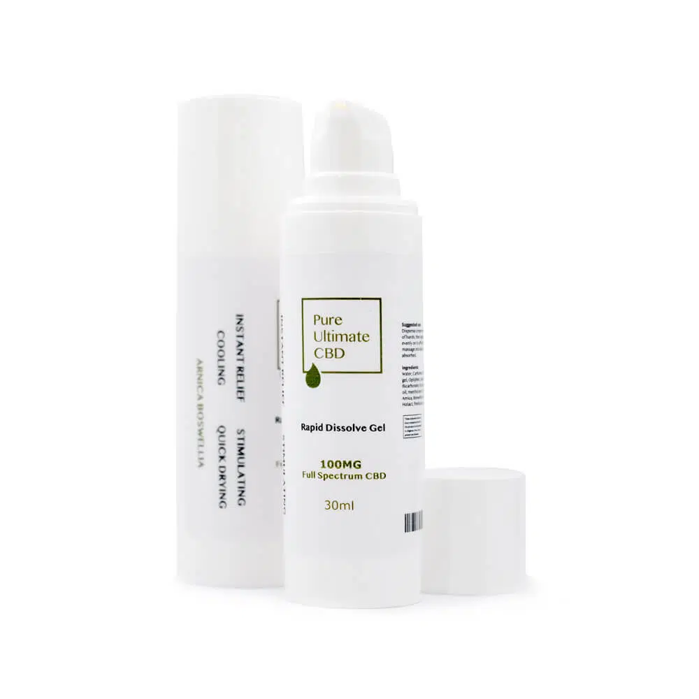 100MG CBD Rapid Dissolve Gel - Pure Ultimate CBD