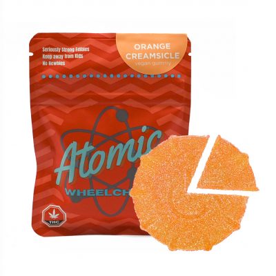 5000mg Gummy - Atomic Wheelchair - Orange Creamsicle