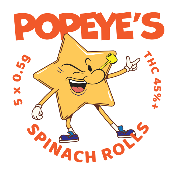 Popeyes Infused Spinach Rolls - Candy Star - Image 2