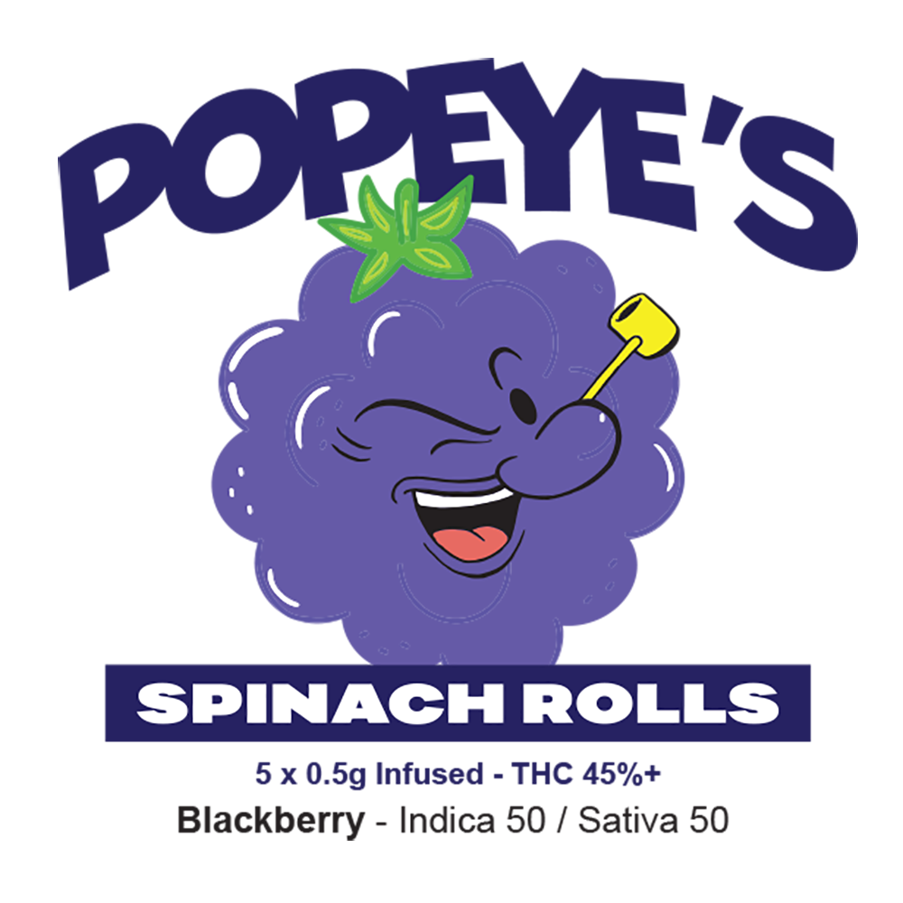 Popeyes Infused Spinach Rolls - Blackberry - Image 2