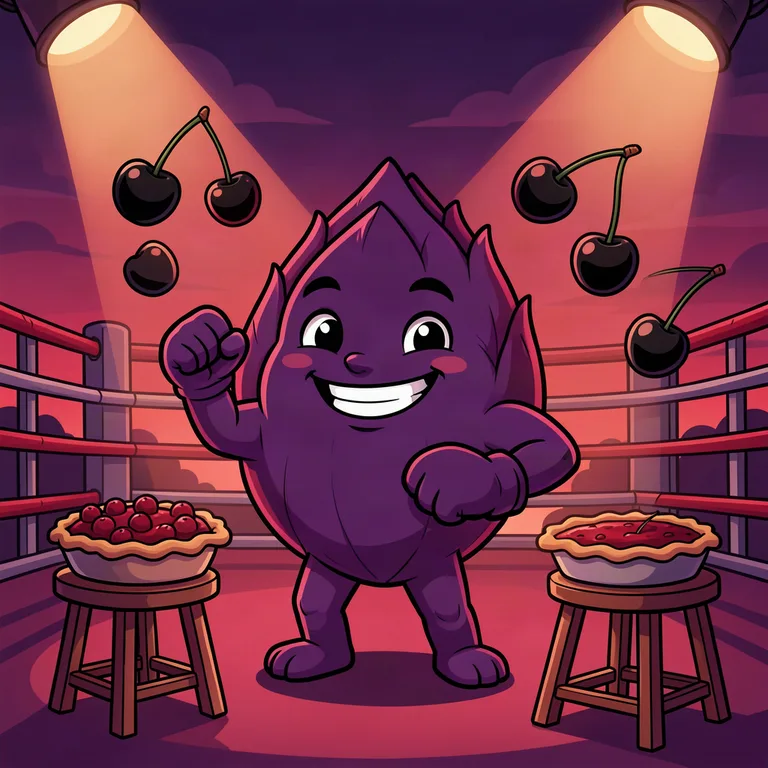 Black Cherry Punch strain art