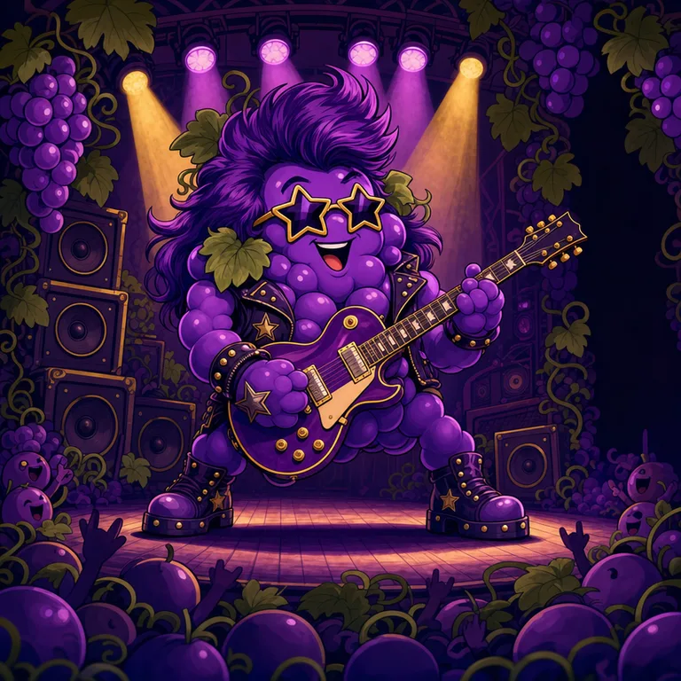 Purple Rockstar Strain strain art