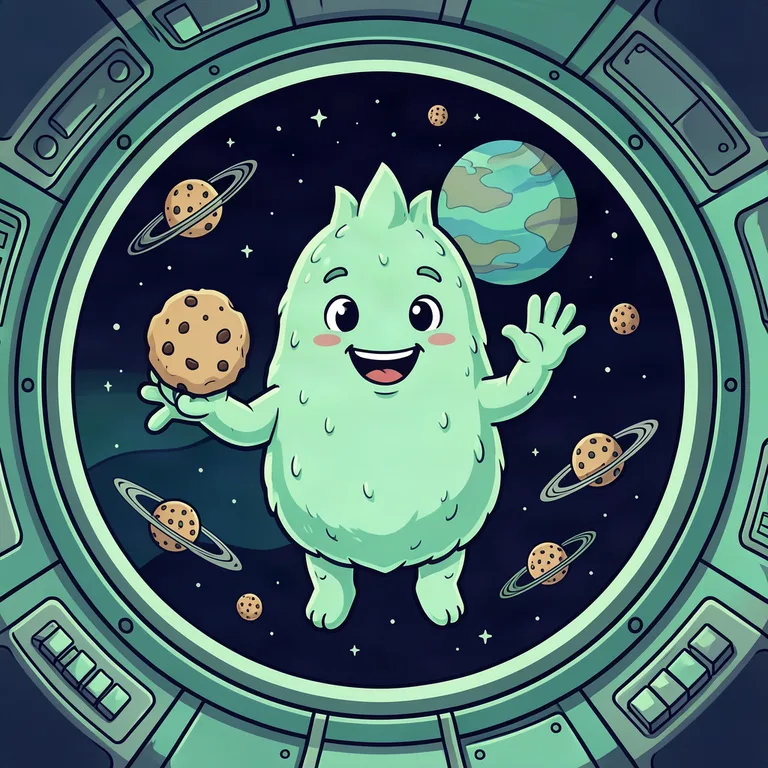Space Cookies strain art
