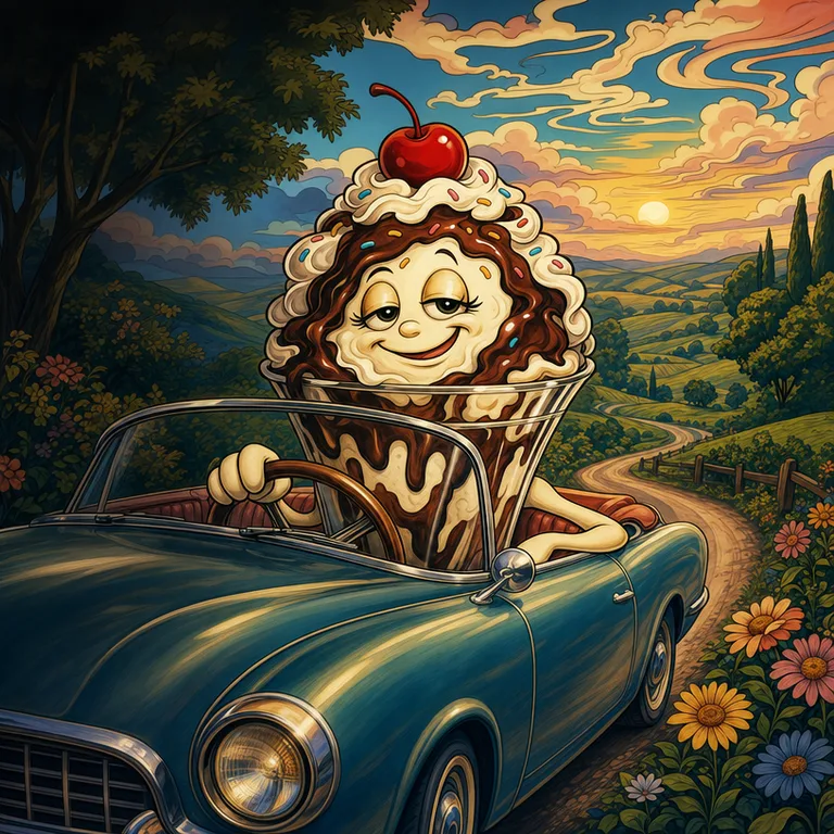 Sundae Driver strain art