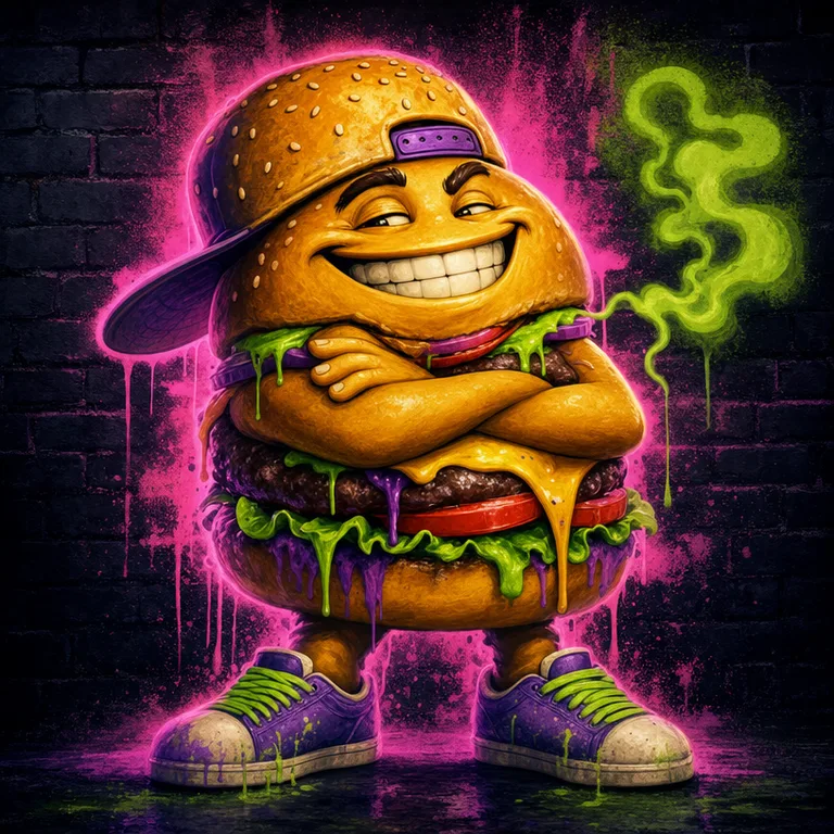 Donny Burger Strain strain art
