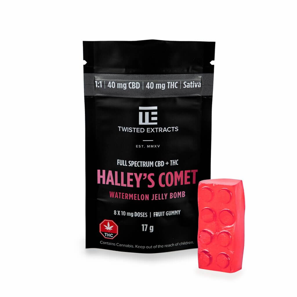 Watermelon Halley’s Comet 1:1 Jelly Bombs - Twisted Extracts Image
