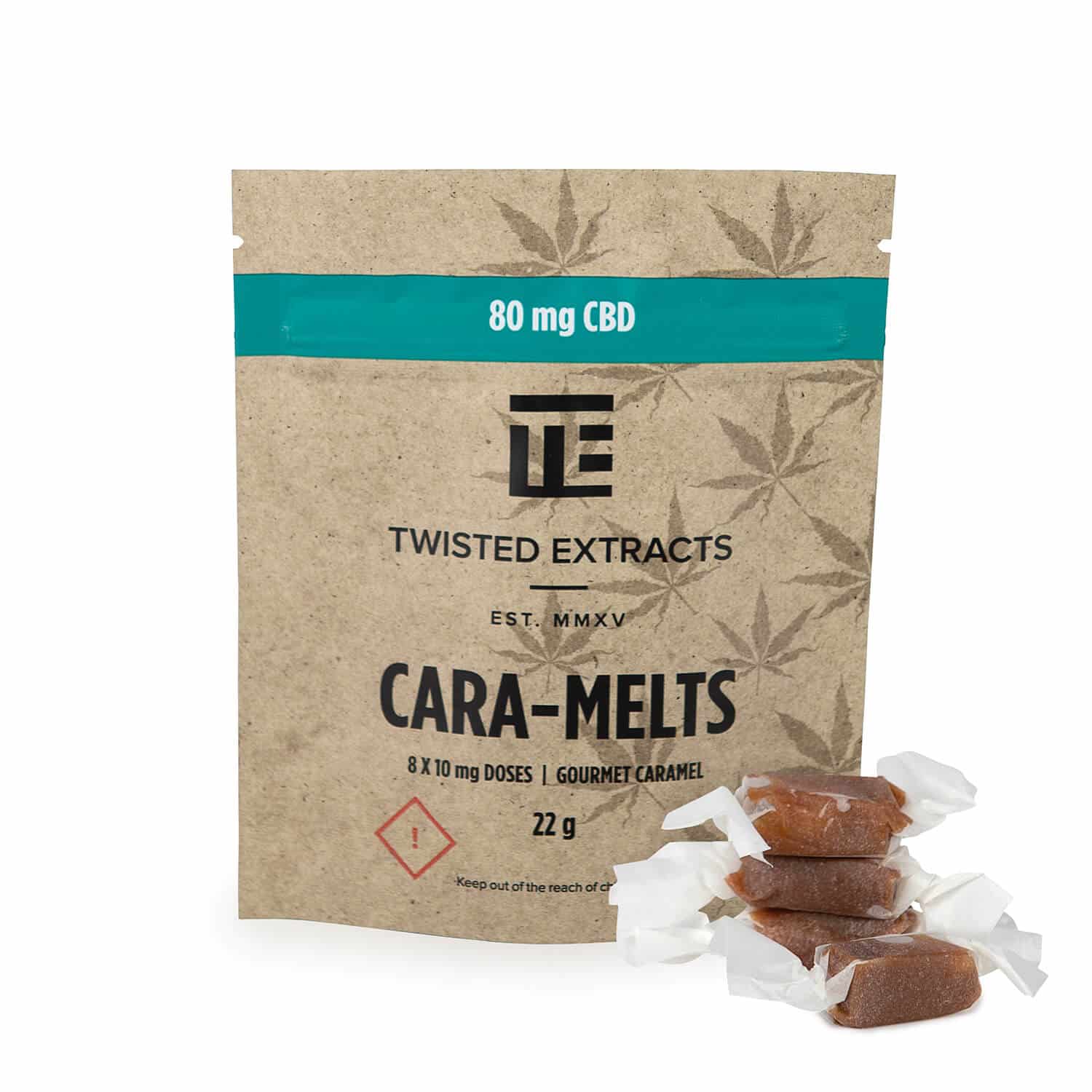 CBD Cara-Melts - Twisted Extracts Image