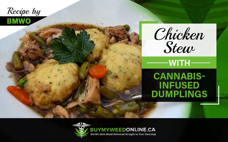 Chicken Stew with Cannabis-Infused Dumplings