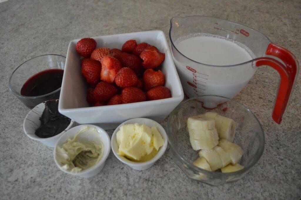 coconut banana-berry smoothie recipe