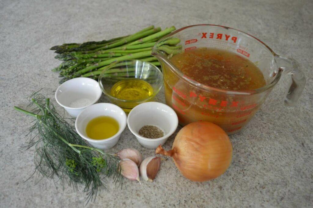 Seasonal Cannabis-Infused Asparagus-Dill Soup recipe
