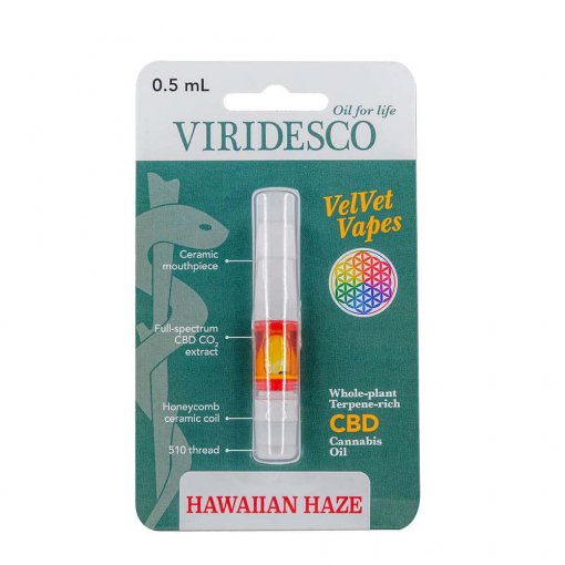 Hawaiian Haze &#8211; VIRIDESCO CBD VAPE CART