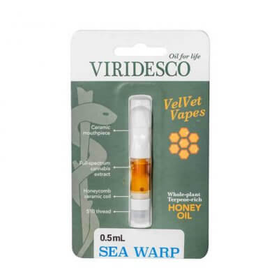 Viridesco Sea Warp Honey Oil Front