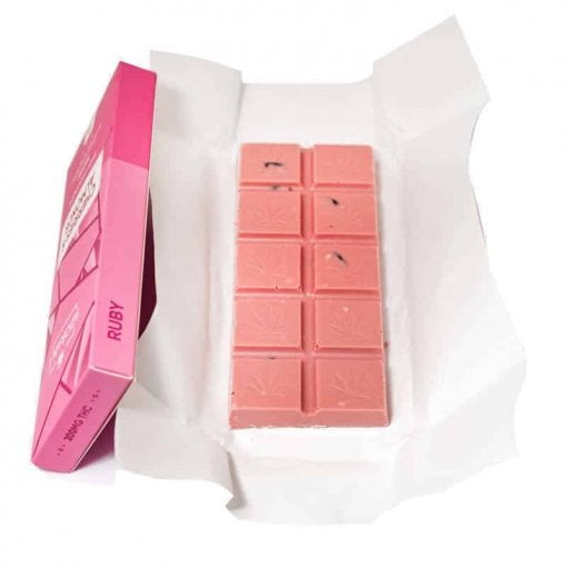 200mg THC infused Ruby Chocolate &#8211; Adorable