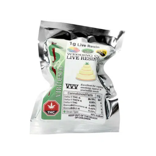 Viridesco Live Resin - Wedding Cake