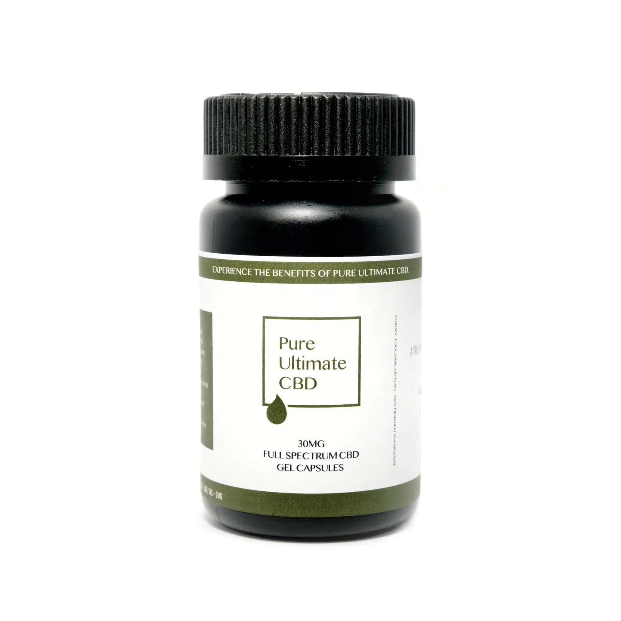 Pure Ultimate CBD - Full Spectrum CBD 30mg Capsules Image