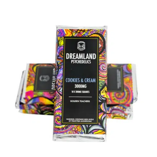 Cookies & Cream Chocolate Bars - Dreamland Psychedelics