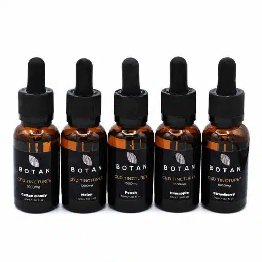 CBD Isolate Tincture Bottle - 1000mg - Botanical Extract