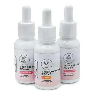 THC:CBD Tincture - Revival CBD