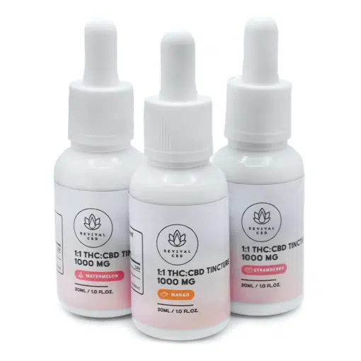 THC:CBD Tincture - Revival CBD