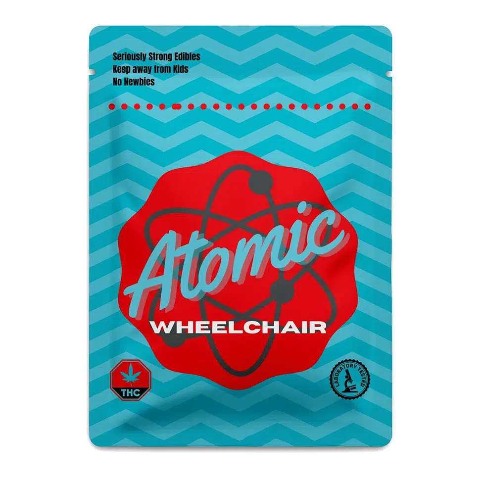 1000mg Gummy - Atomic Wheelchair Image