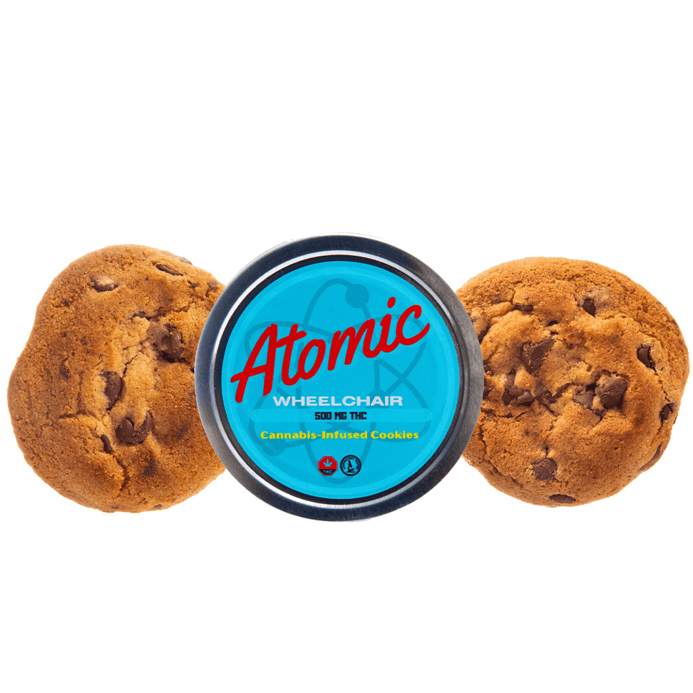 500mg Chocolate Chip Cookie - Atomic Wheelchair Image