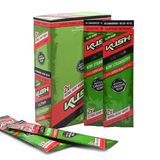 Kush Herbal Wraps Ultra - Kiwi Strawberry