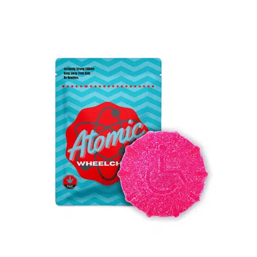 High-Potency CBD Gummy - 2000mg Atomic Wheelchair