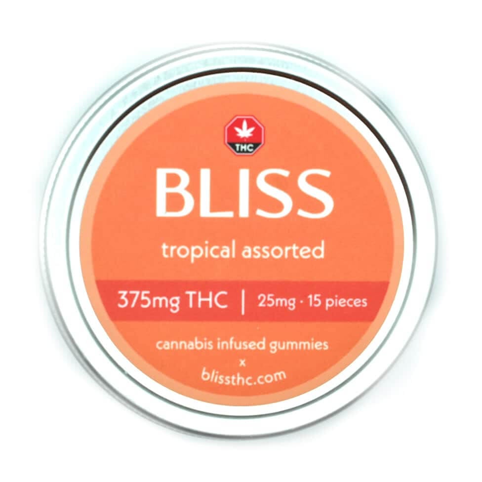 BLISS Edibles 375mg THC Tropical Image