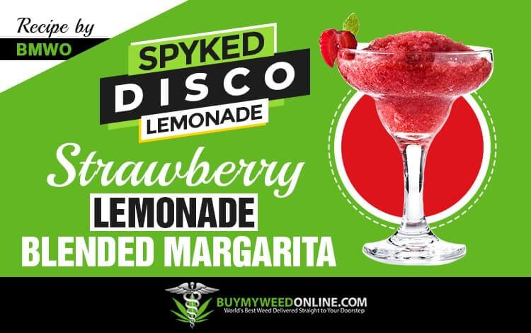 Strawberry Lemonade Blended Margarita