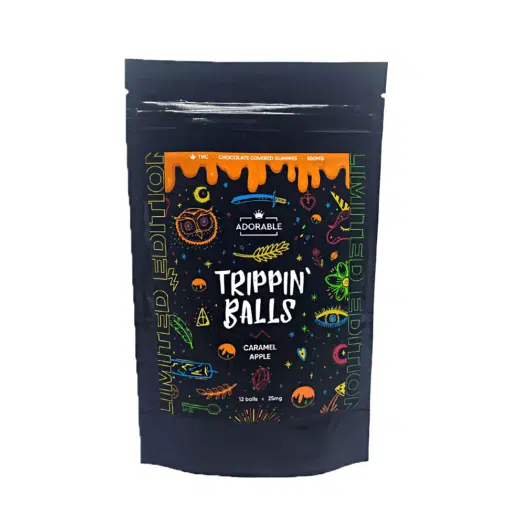 Caramel Apple THC infused Trippin Balls - Adorable