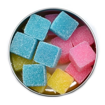 Assorted fruit-flavored Bliss Edibles