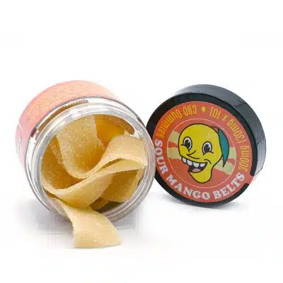 CBD-infused sour candy belts