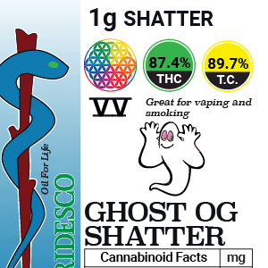 Viridesco Shatter – Ghost OG