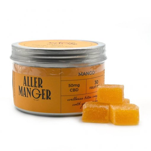 Aller Manger &#8211; Mango 50mg CBD Fruit Bites