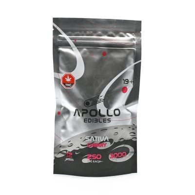 Apollo Edibles - Sativa Gummies - 3000mg