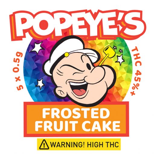 Popeyes Infused Spinach Rolls &#8211; Frosted Fruit Cake