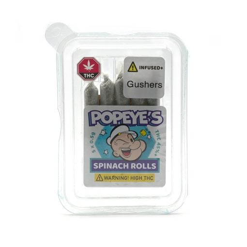 Popeyes Infused Spinach Rolls - Gushers
