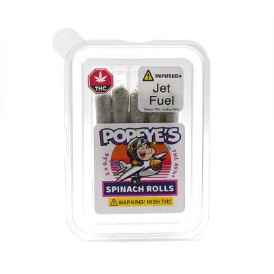 Popeyes Infused Spinach Rolls - Jet Fuel
