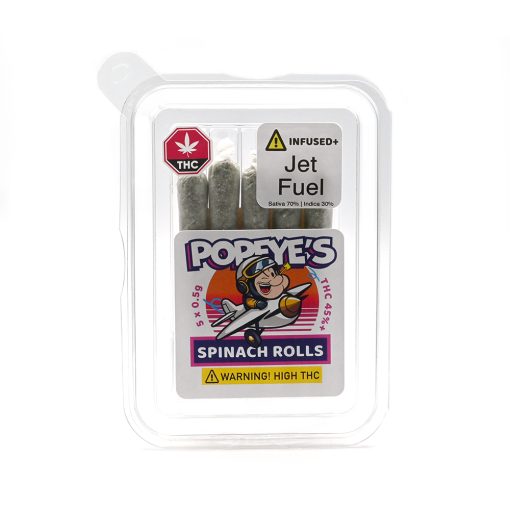 Popeyes Infused Spinach Rolls - Jet Fuel