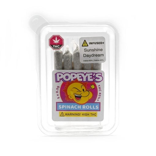 Popeyes Infused Spinach Rolls - Sunshine Daydream