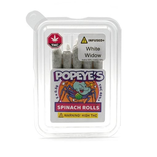 Popeyes Infused Spinach Rolls &#8211; White Widow