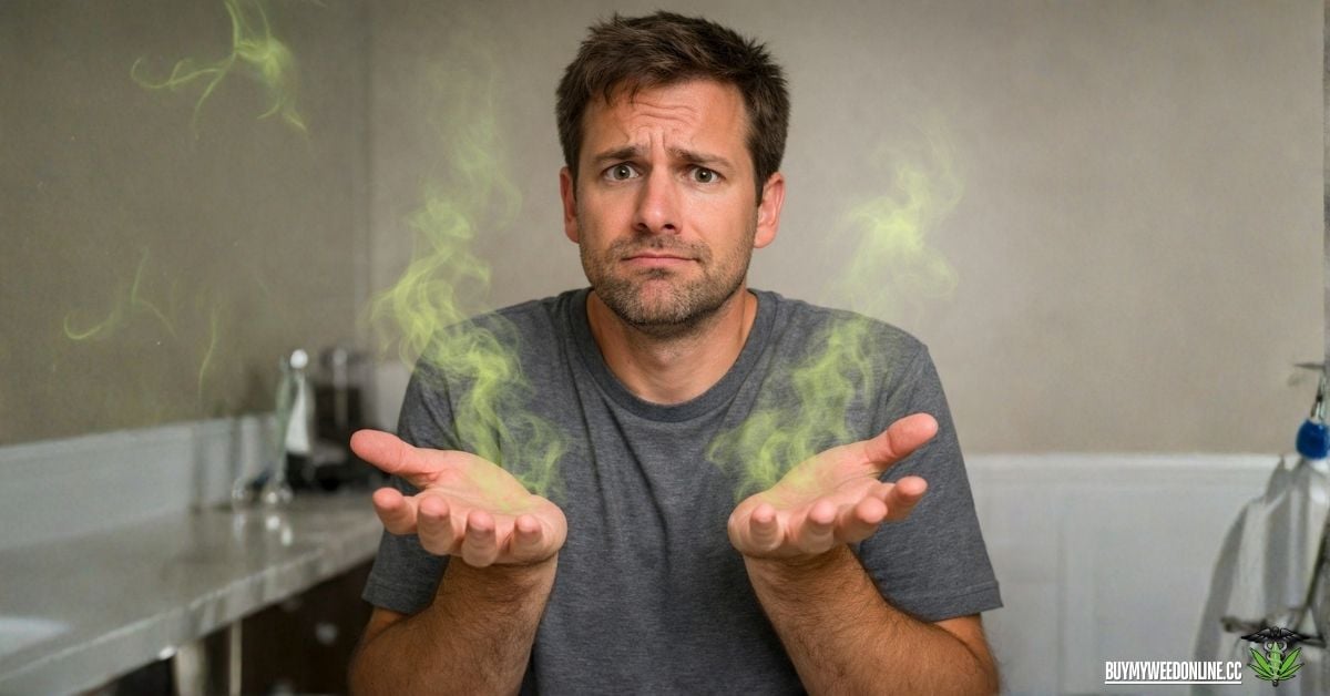 weed smell on hands featured image