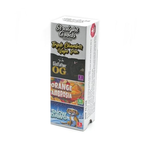 Straight Goods Supply &#8211; 9G THC &#8211; Triple Chamber Vapes