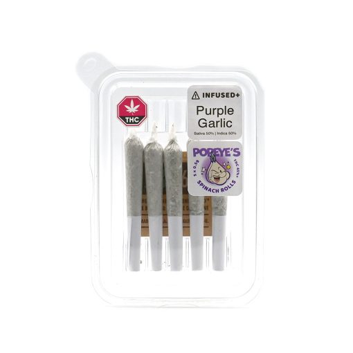 Popeyes Infused Spinach Rolls - Purple Garlic
