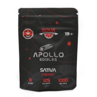 Apollo Edibles  Sour - Sativa Gummies