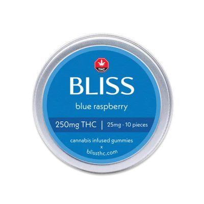 BLISS Edibles - Blue Raspberry (250mg THC)