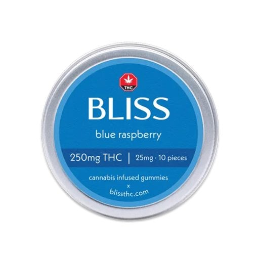 BLISS Edibles - Blue Raspberry (250mg THC)