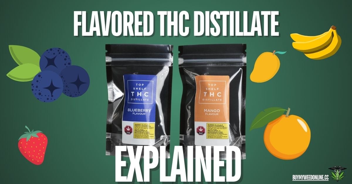 flavored thc distillate featured image