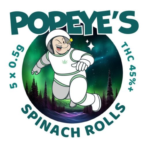 Popeyes Infused Spinach Rolls - Northern Lights - Image 2
