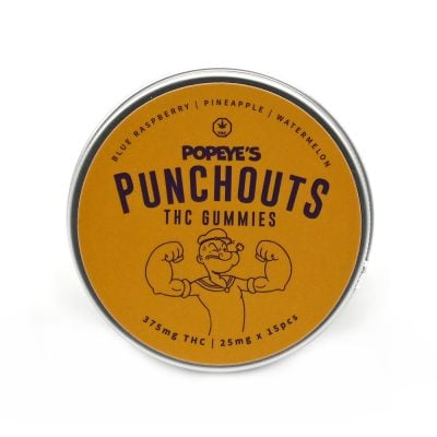 375mg THC Gummies - Popeye's Punchouts